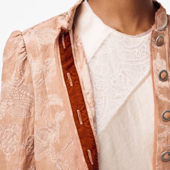 Zara NWT limited edition jacquard jacket - Picture 7 of 13